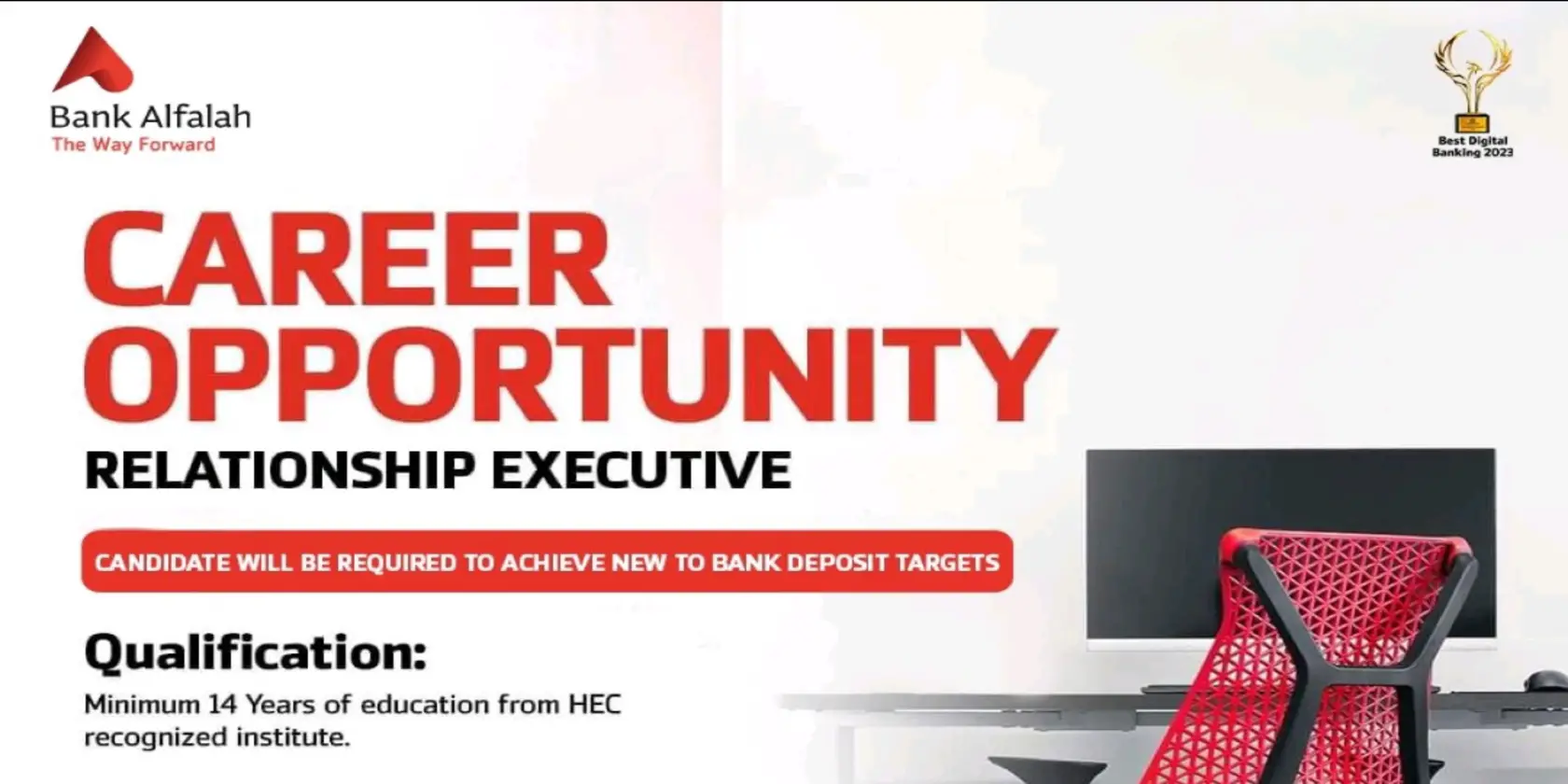 Bank Alfalah Jobs 2024 Relationship Executives Online Apply