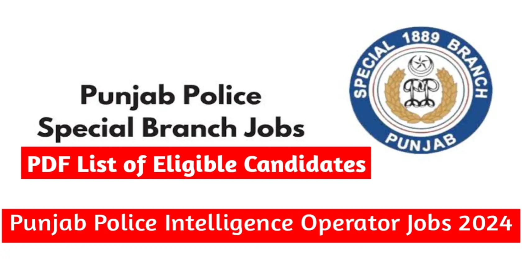 Punjab Police Intelligence Operators List of Eligible Candidates