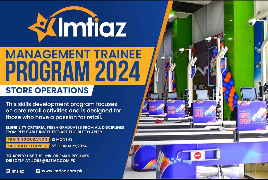 Imtiaz MTO Program 2024 - Store Operations