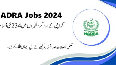 NADRA Karachi Region Jobs 2024 for Junior Executives (Trainee)